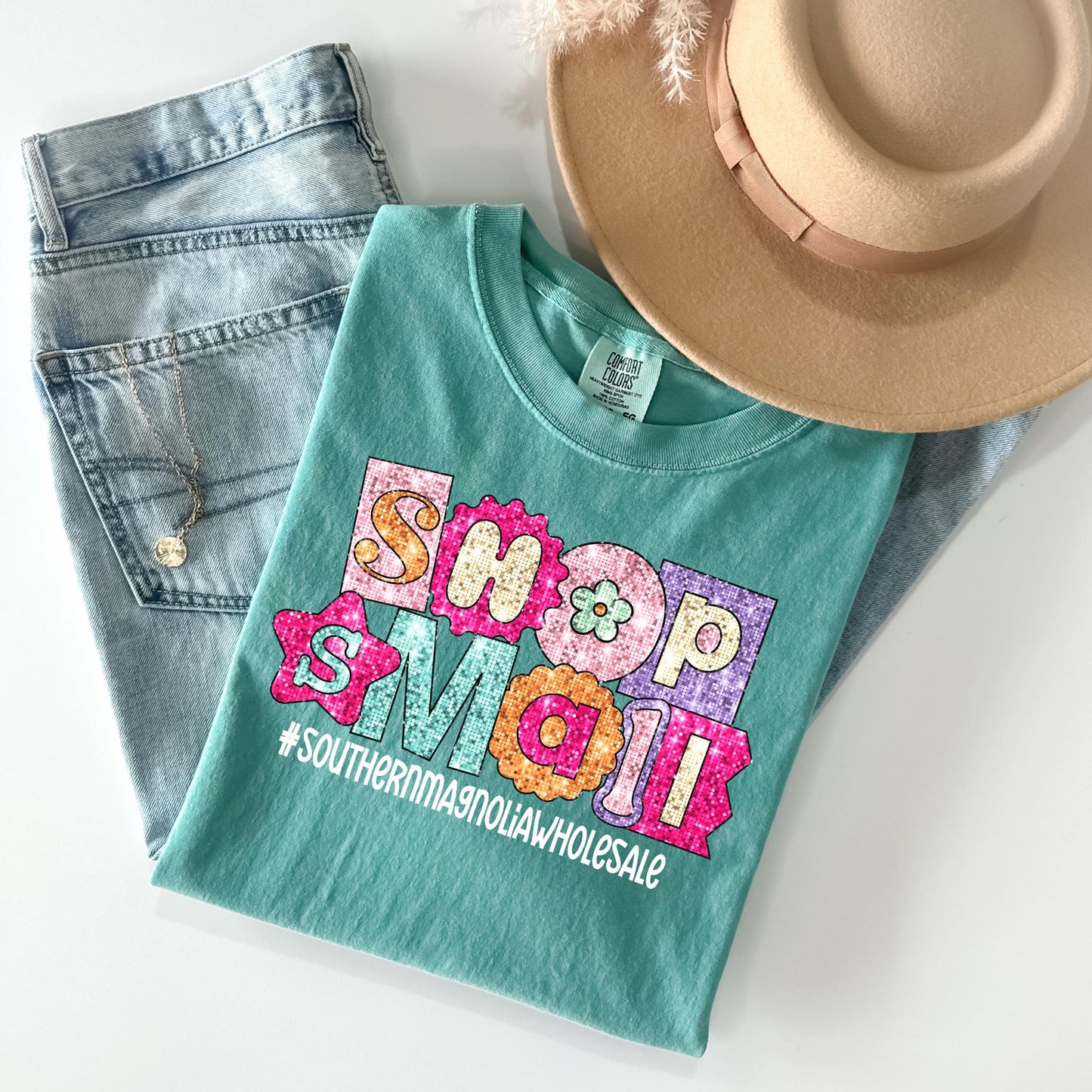 Shop Small Custom - FAUX Glitter Option