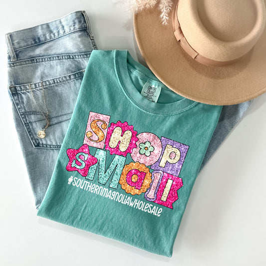 Shop Small Custom - FAUX Glitter Option