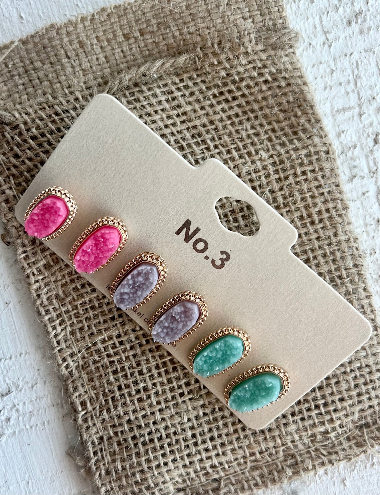 Jamie Earring Set in Brights