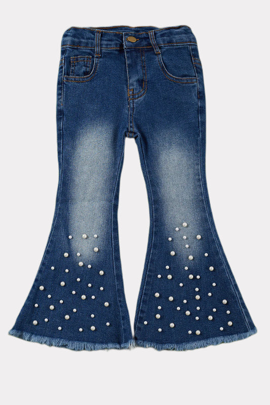 Pearl Denim Girls Pants