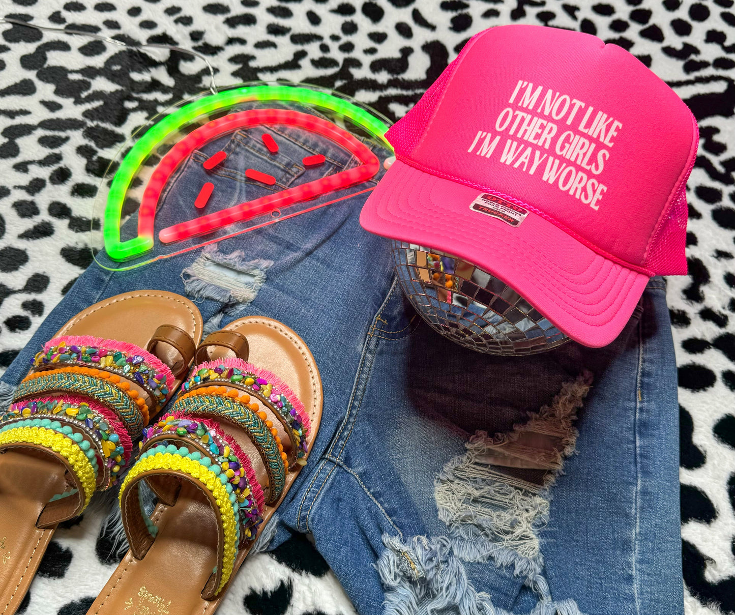 I’m not like other girls trucker hat - 2 Colors