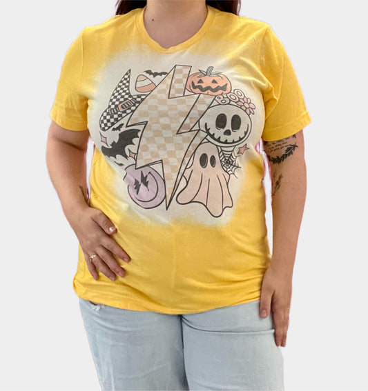 Halloween Retro Bolt Tee