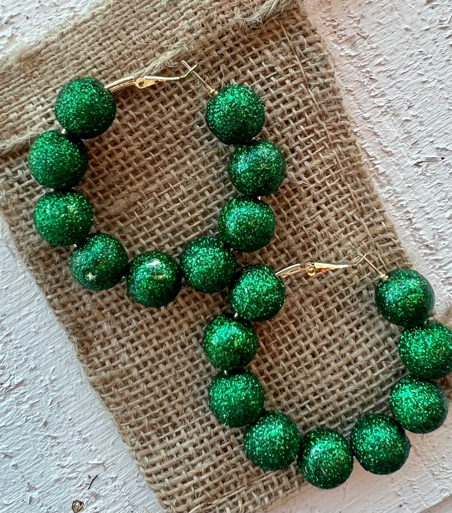 Holly Jolly Earring in Green