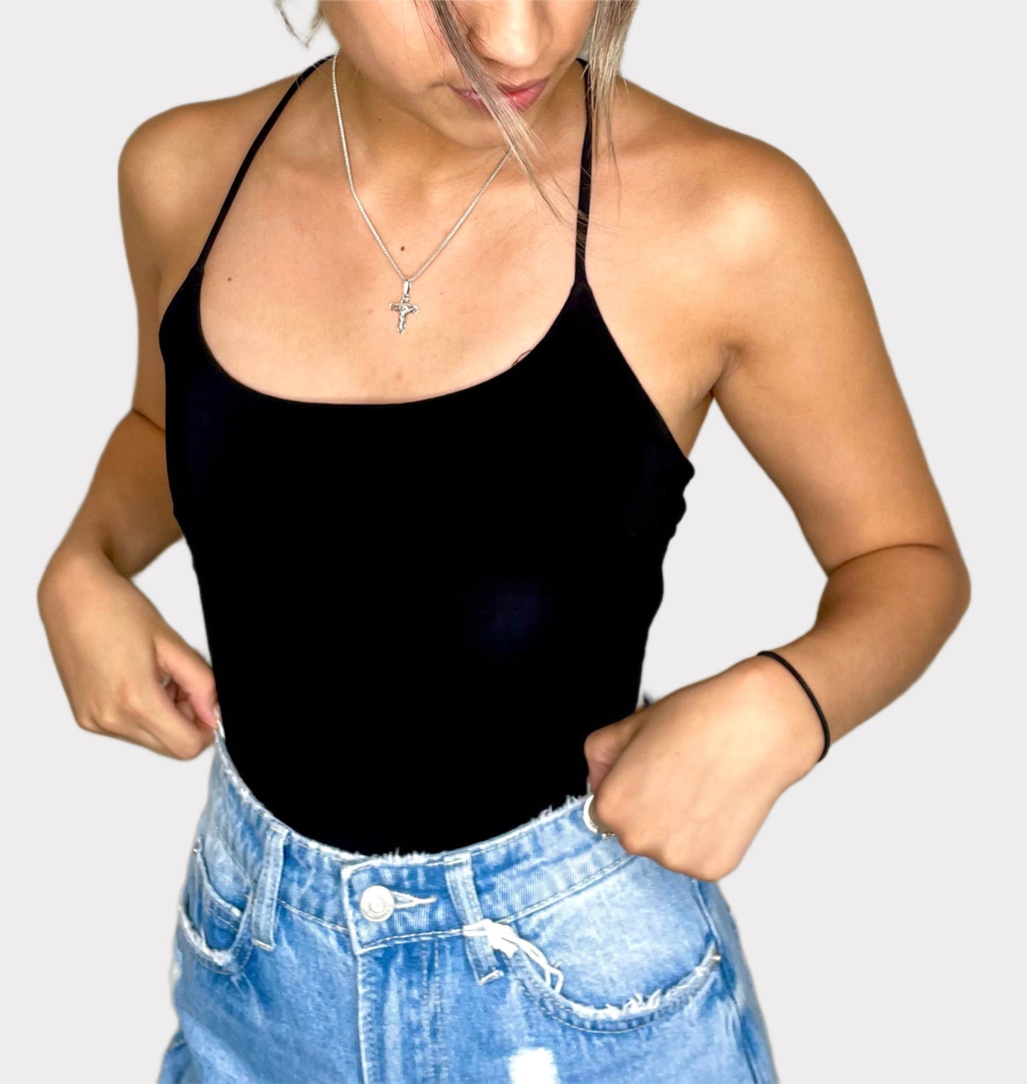 Natalie Bodysuit in Black
