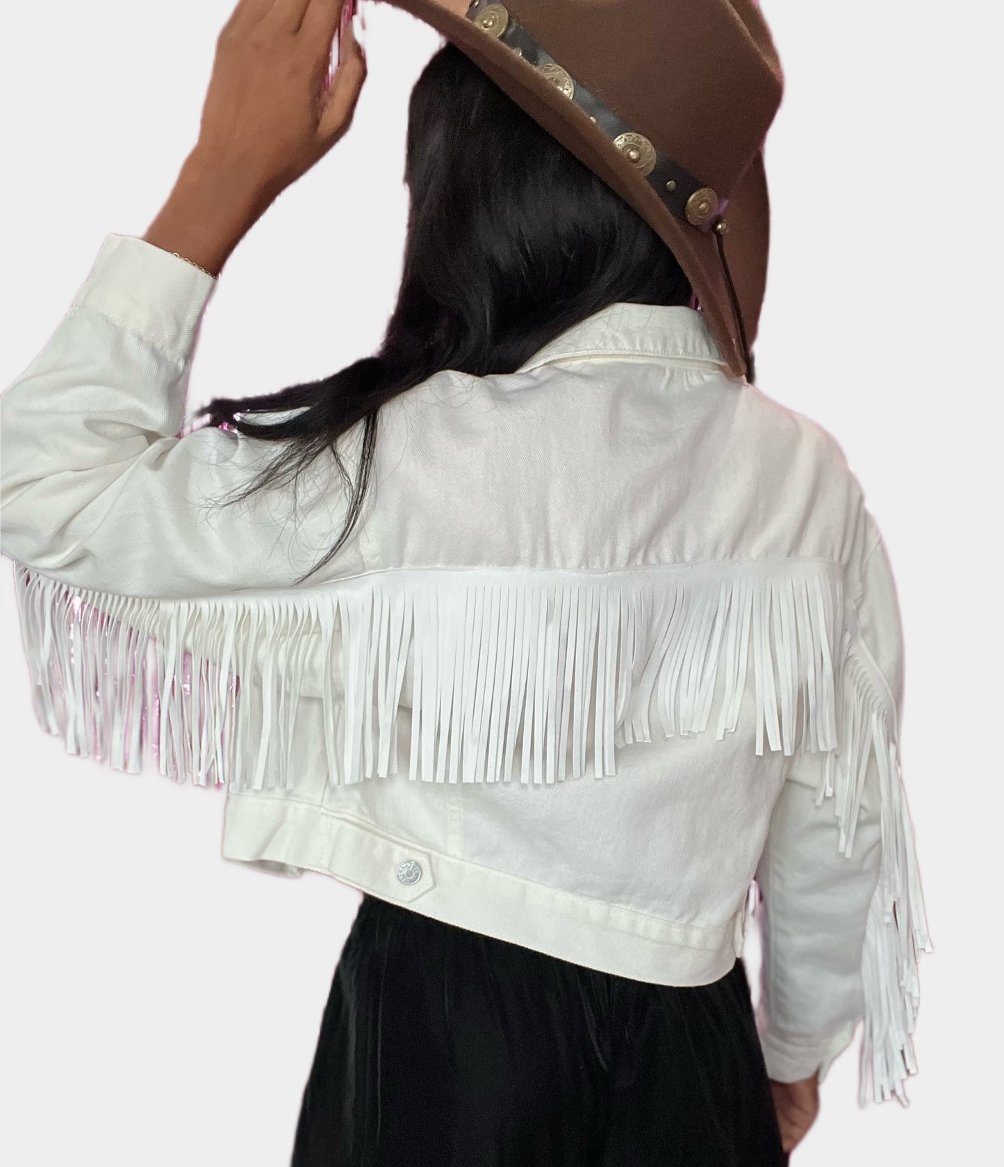 Christina Fringe Jacket