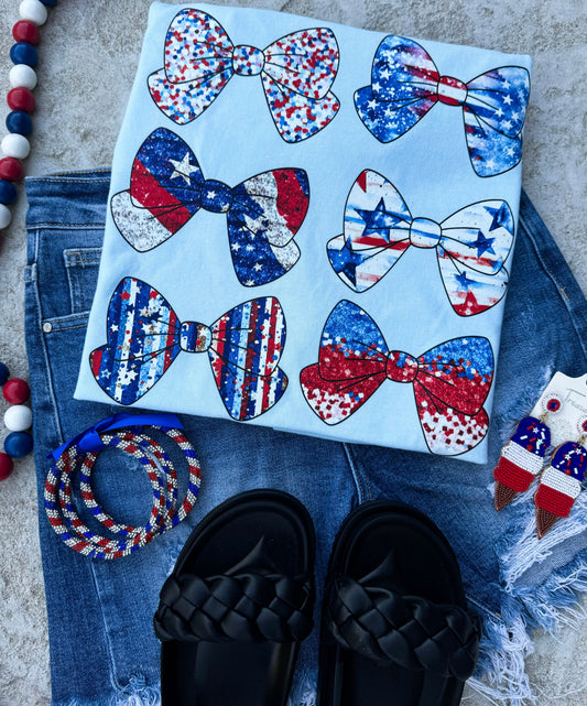 Patriotic Bows - Adult