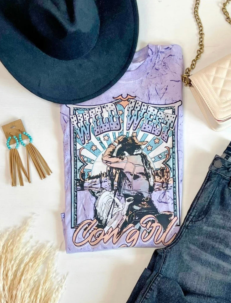 Wild West Cowgirl Tee