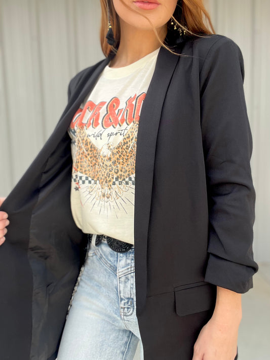 Presley Blazer in Black