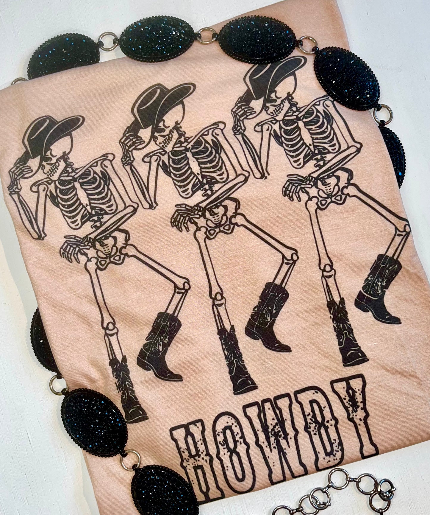 Howdy Skeleton Tee