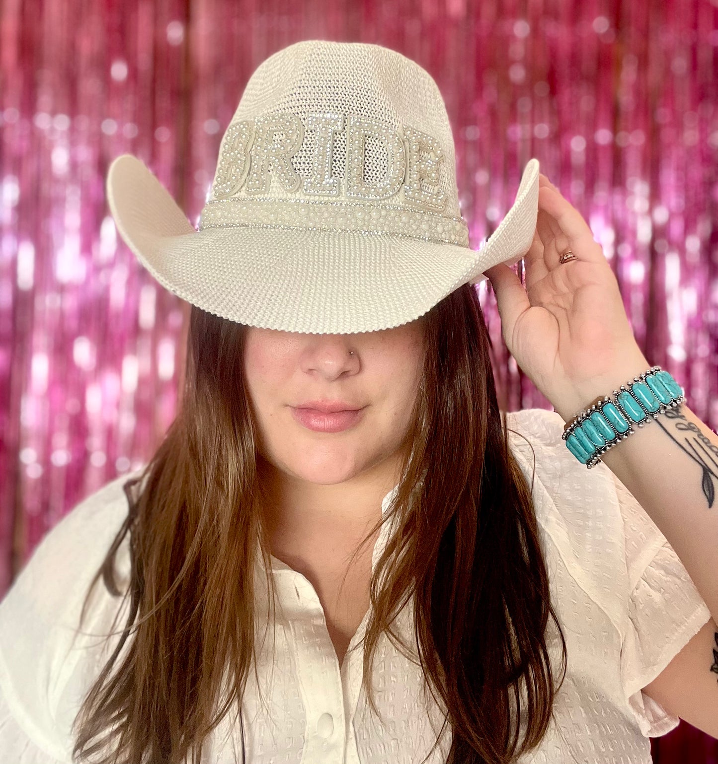 Bride Cowboy Hat