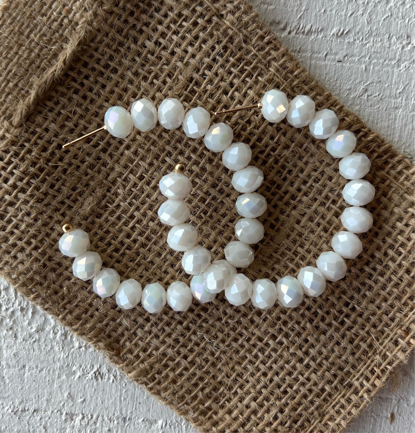 Emma Earring in White
