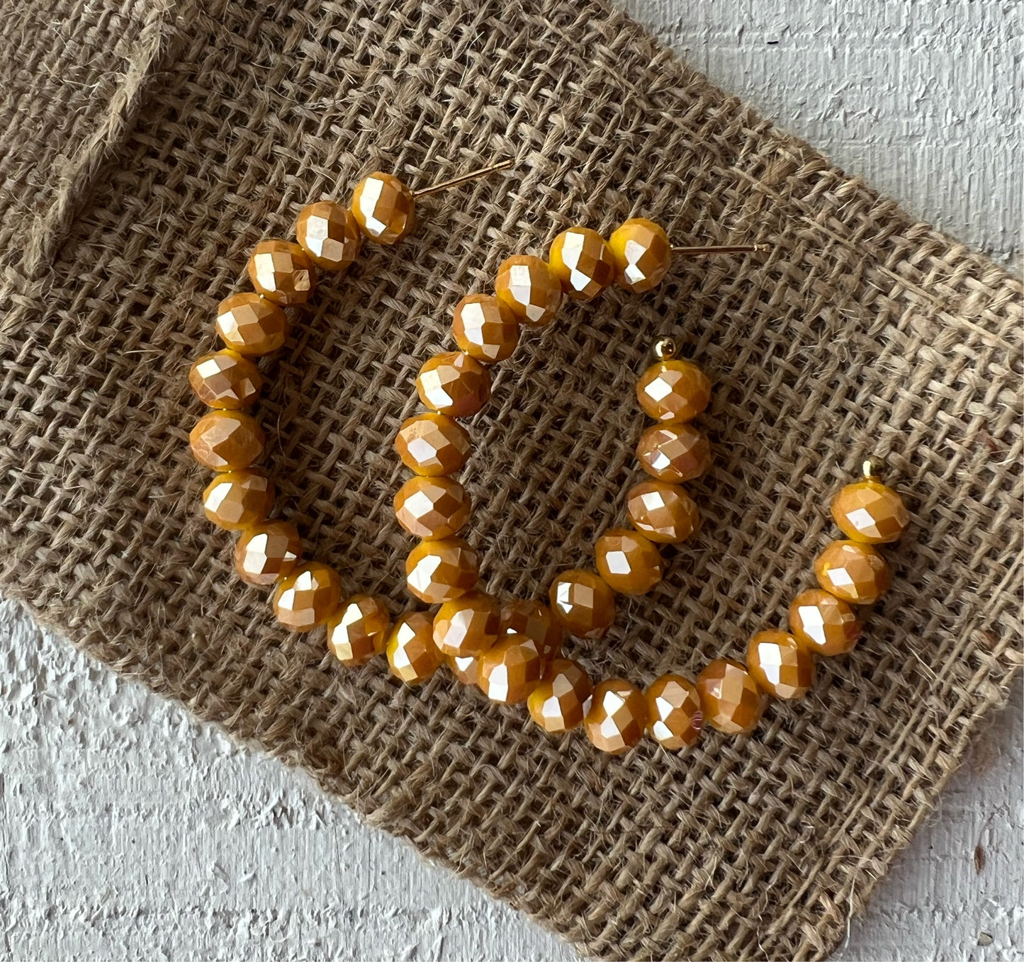 Emma Earring in Mustard