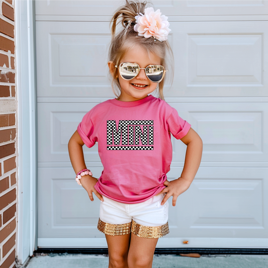 Mini Checkered Tees