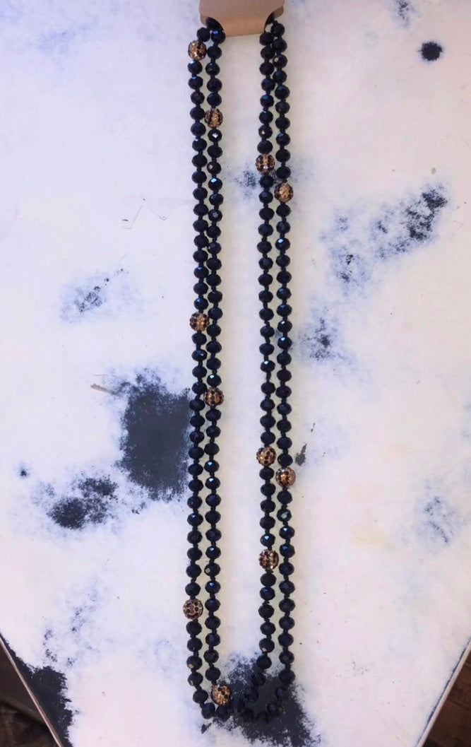 Torie Necklace in Black
