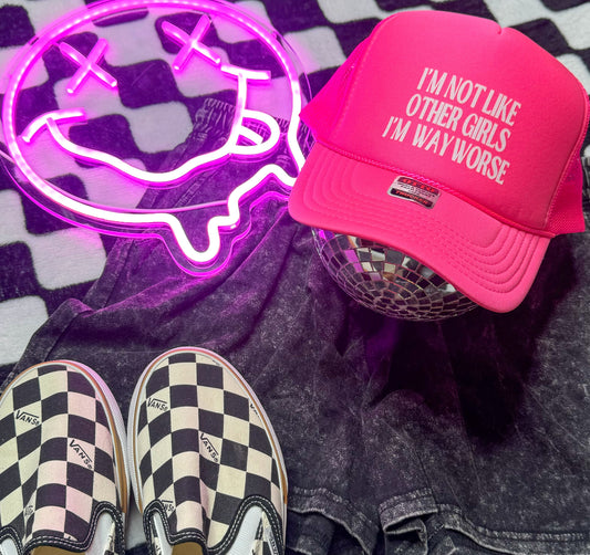 I’m not like other girls trucker hat - 2 Colors