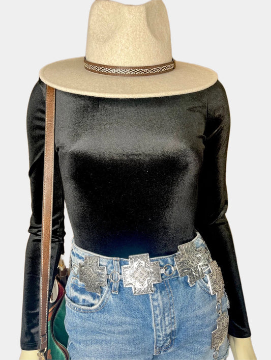 Carson Bodysuit in Black