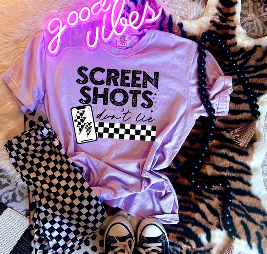 Screen Shots Don't Lie