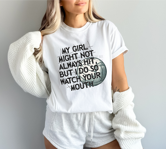 Might not always hit - Volleyball