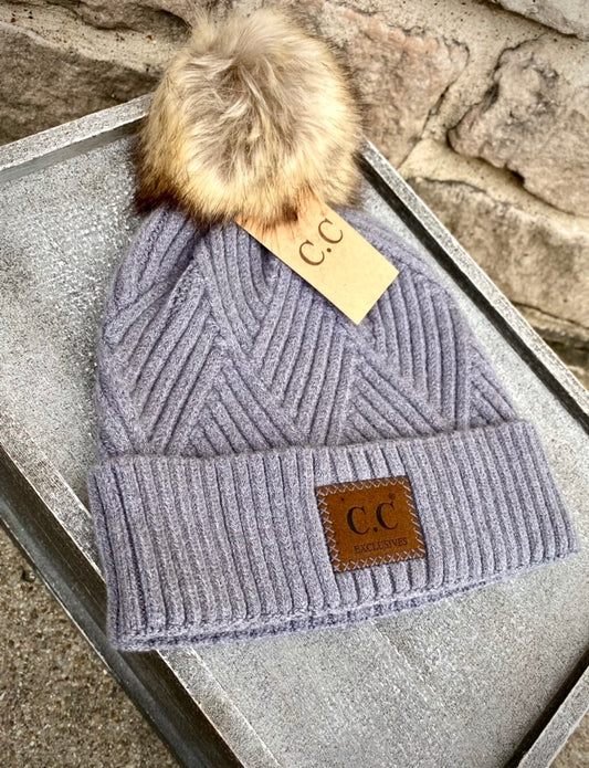 Catherine Beanie in Grey